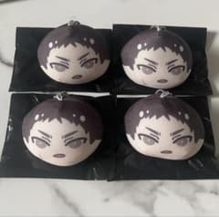 【ハイキュー!!】岩泉 一 おまんじゅう にぎにぎマスコット 4点 セット 岩泉