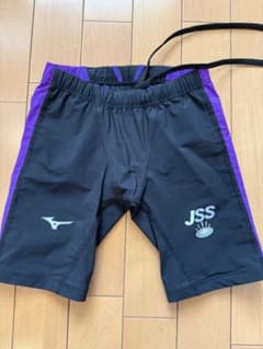 Mizuno 水着 黒・紫 JSSロゴ入りのサムネイル