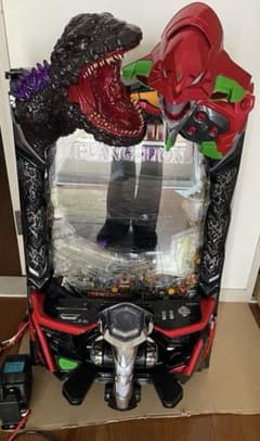 スマパチ実機 e ゴジラVSエヴァンゲリオン2bA 簡易ユニット付