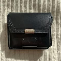 池之端銀革店 Dual サドルプルアップ ギャルソンコンパクトウォレット