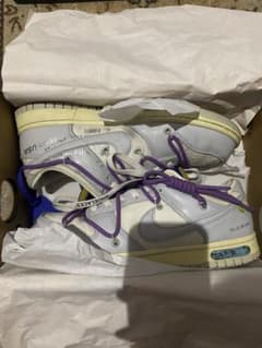 OFF-WHITE × NIKE DUNK LOW 1 OF 50 "48"のサムネイル