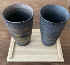 陶悦窯　ペアーカップのサムネイル