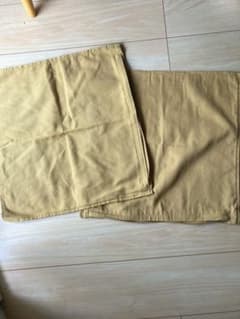 MUJI 綿100% クッションカバー 45×45cmのサムネイル