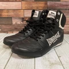 Lonsdale　ロンズデール　ボクシングブーツ　レスリングシューズ　黒 Lonsdale ロンズデール ボクシングブーツ レスリングシューズ 黒