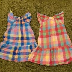 姉妹コーデ 110 120 ワンピースのサムネイル