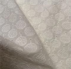 刺繍　レース　生成り　45×28のサムネイル