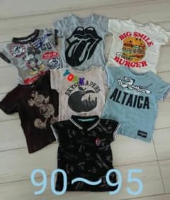 BREEZE 男の子Tシャツ90～95まとめて＆おまけ付きのサムネイル