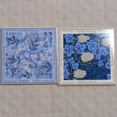 William Morris 陶器コースター 2枚セットのサムネイル