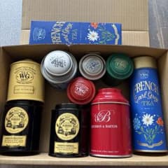 TWG Tea Whittard Betjeman 空き缶 詰め合わせセットのサムネイル