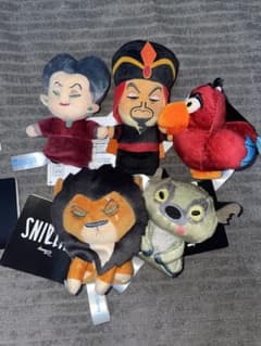ディズニーヴィランズ みにわるズ マスコットぬいぐるみ 5個セット