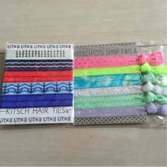 ヘアタイ KITSCH 2個セットのサムネイル