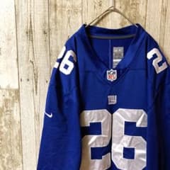 オーバーサイズ　ナイキ　NFL　ジャイアンツ　ゲームシャツ　ユニフォームのサムネイル