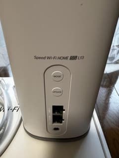 ZTE Speed Wi-Fi HOME 5G L13 ホワイト - メルカリ