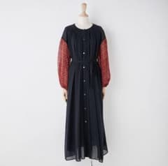 JANTJE_ONTEMBAAR ヤンチェオンテンバール シフォンワンピースのサムネイル