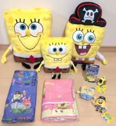 ★スポンジボブ★ぬいぐるみ＆バッグ＆マスコット他☆8点SETまとめ売り