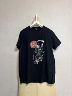 古着　SANTA CRUZ スケートボード Tシャツ ブラックのサムネイル