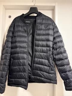 GUESS ゲス ダウンジャケット M ダウン90% ブラック 黒のサムネイル
