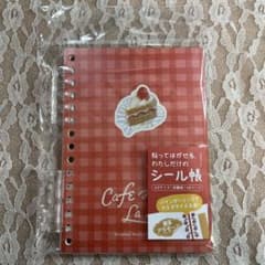 BGM シール帳 喫茶アラモード ショートケーキ A6のサムネイル