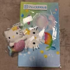 サンリオ ハローキティ フェイスタオル マスコットセットのサムネイル