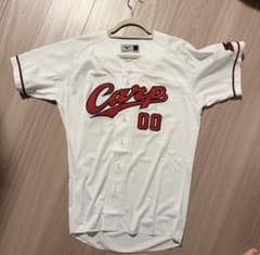 元広島東洋カープ 羽月隆太郎選手 サイン入りユニフォームL 新品 