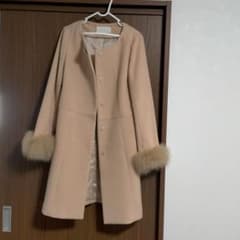 ノーカラー　コートのサムネイル