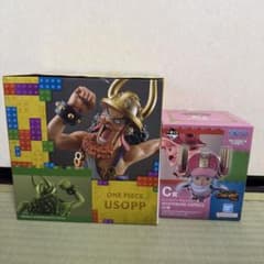 一番くじワンピース エルバフ編 B賞 ウソップ C賞チョッパーフィギュア
