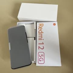 新品未使用品 Redmi 12 5G 本体 ミッドナイトブラック 128GBのサムネイル
