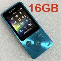 バッテリー良好】 ソニー ウォークマン NW-S785 16GB あお - メルカリ