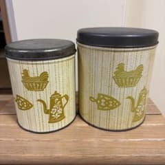 Decowareデコウェア　ビンテージ　キャニスター缶のサムネイル