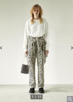 MOUSSY LEOPARD WIDE パンツ　SLY AZULのサムネイル