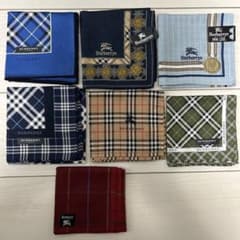 Burberry ハンカチ 7枚セット - メルカリ