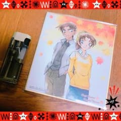 名探偵コナン 色紙ART 服部平次&遠山和葉 新品のサムネイル
