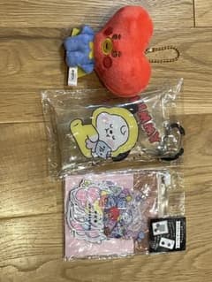 BT21 TATA Plush Toy CHIMMY Case Sticker Set
