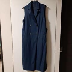 【値下】12トゥエルブアジェンダ　ロングワンピースジレ　Mサイズ　未使用品のサムネイル