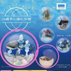 美ら海水族館　限定　カプリウムコレクション　ジンベエザメ　アオウミガメ　セットのサムネイル