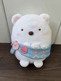 이치 반 쿠지 스미코 구라시 A 상 시로 쿠마 봉제 인형