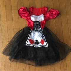 子供用 ハロウィン衣装 トランプの女王 140のサムネイル