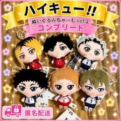 ハイキュー!! ぬいぐるちゃーむ vol.2 全6種コンプリート - メルカリ