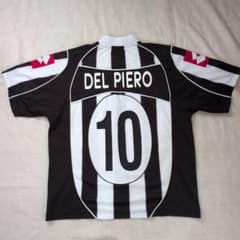 Lotto製02/03ユベントスユニフォーム 10DEL PIERO サイズL - メルカリ