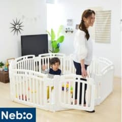 Nebioネビオベビーサークル Quetクエット 8枚【専用スタンド2個付き】のサムネイル