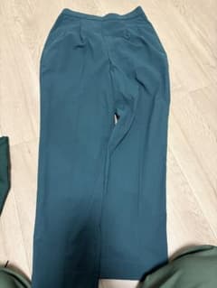 GLOBAL WORK ウツクシルエットパンツ グリーン Mのサムネイル