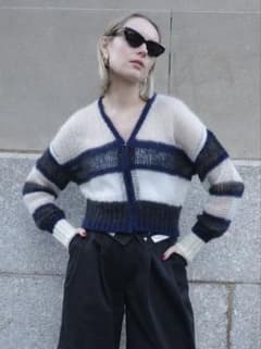 THE TOÉ WILLIAMSBURG ZIP CARDIGAN カーディガンのサムネイル