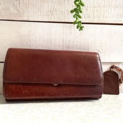 paquet パケ 長財布 本革 大容量 カード30枚 本皮 レザー ウォレットのサムネイル