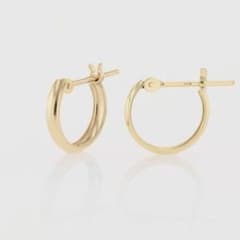 PAS TIERRA 【K10】プレーンフープピアス　MARIHA マリハ PAS TIERRA 【K10】プレーンフープピアス MARIHA マリハ - メルカリ