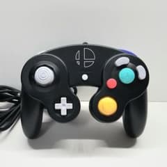 【純正品】ゲームキューブコントローラー　GCコン　スマブラブラック