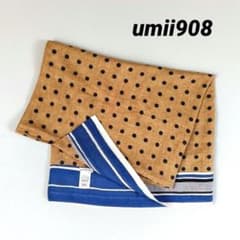 美品◇umii908 45rpm 大判 ドット 2way ストール ジレ 日本製 - メルカリ