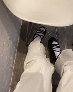 黒 厚底 サンダルのサムネイル