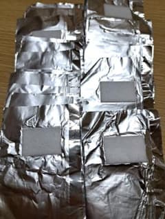 ジェルネイル オフ用セット コットン付アルミホイル 指先クリップのサムネイル