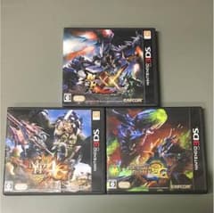 モンスターハンター 3DSソフトのサムネイル