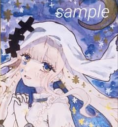 手描きアナログイラスト(そばかす少女) 冥土戦線/そばかすメイドさん」手描きイラスト 女の子 - メルカリ